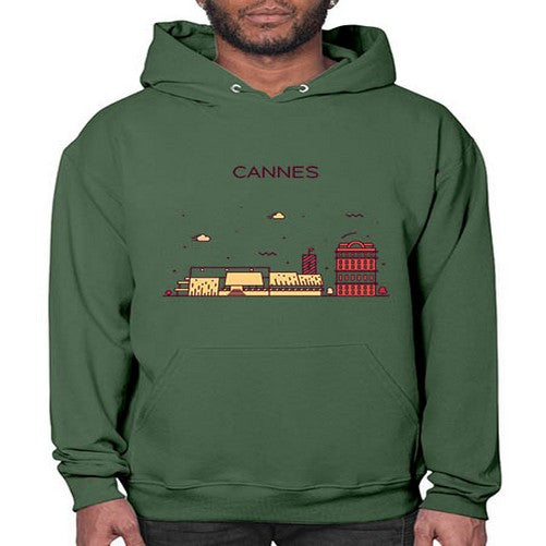 Cannes 545# - cities- Hoodie