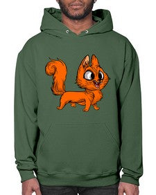 Cat 39# - cartoon animals- Hoodie