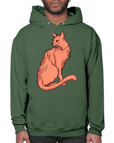 Cat 47# - cartoon animals- Hoodie