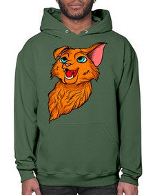 Cat 51# - cartoon animals- Hoodie