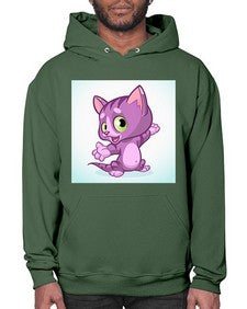 Cat 58# - cartoon animals- Hoodie