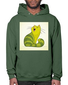 Cat 63# - cartoon animals- Hoodie