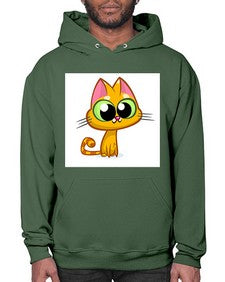 Cat 66# - cartoon animals- Hoodie