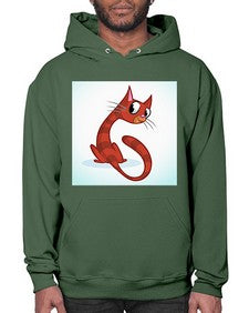 Cat 67# - cartoon animals- Hoodie