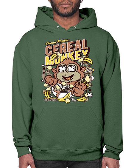 Cereal Monkey - monkey- Hoodie