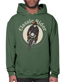 Classsic rider 13# - motorcycle- Hoodie