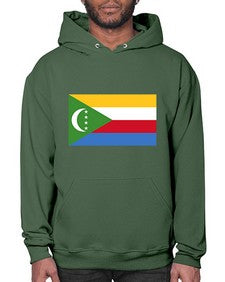 Comoros 612# - world flags- Hoodie