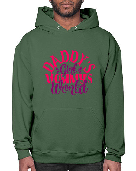 Daddys Girl Mommys World Style 68# - baby- Hoodie