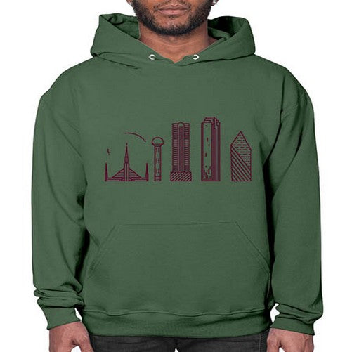 Dallas 644# - cities- Hoodie