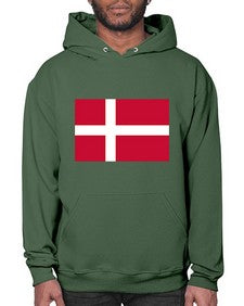 Denmark 657# - world flags- Hoodie