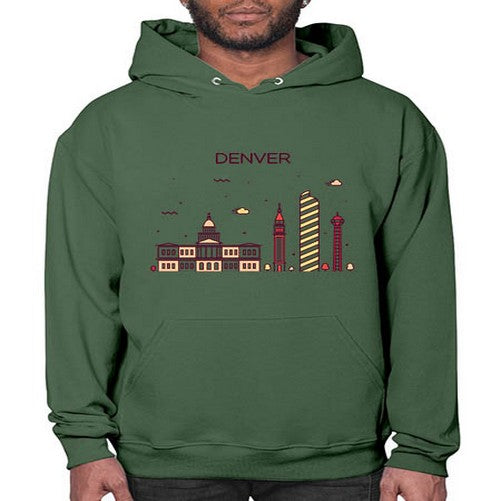 Denver 661# - cities- Hoodie