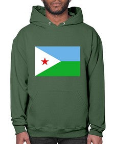 Djibouti 670# - world flags- Hoodie