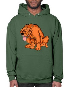 Dog 100# - cartoon animals- Hoodie