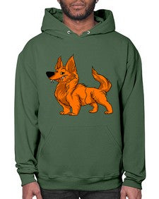Dog 110# - cartoon animals- Hoodie