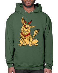 Dog 91# - cartoon animals- Hoodie