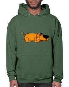Dog 93# - cartoon animals- Hoodie