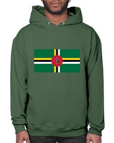 Dominica 675# - world flags- Hoodie