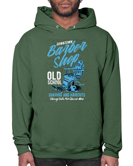 Downtown Barbershop730# - barber- Hoodie