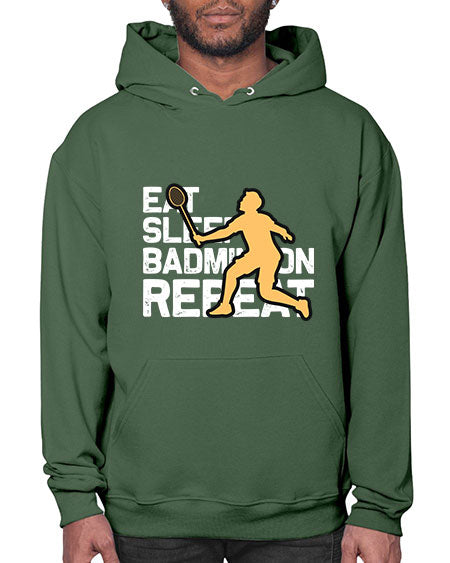 Eat 1286# - badminton- Hoodie