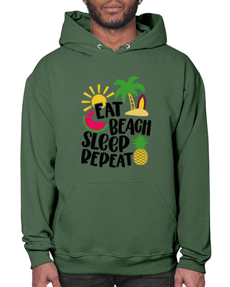 Eat Beach Sleep Repeat Style 47# - summer- Hoodie