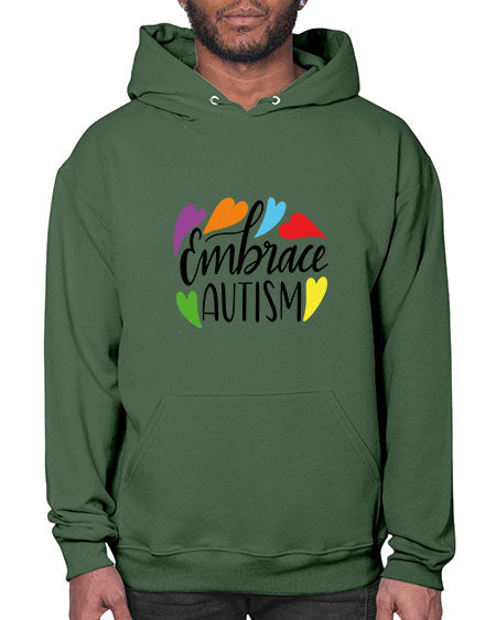 Embrace autism 485# - autism- Hoodie