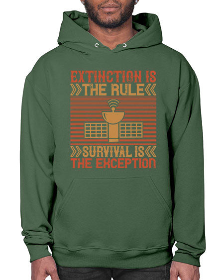 Extinction is the rule Survival is the exception 294# - general science- Hoodie