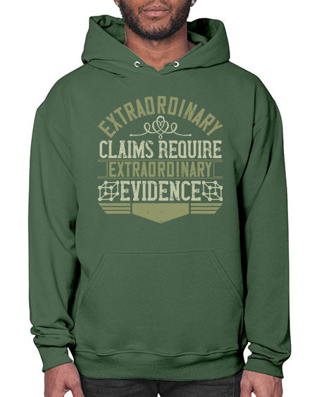 Extraordinary claims require extraordinary evidence 293# - general science- Hoodie