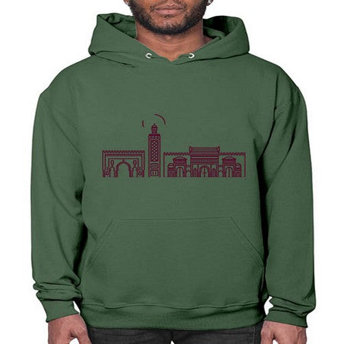 Fez 719# - cities- Hoodie