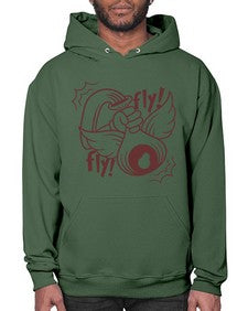 Fly 125# - cartoon general- Hoodie