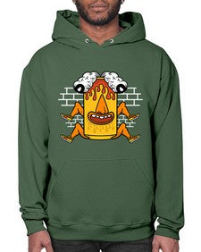 Fuck the weekend 128# - cartoon general- Hoodie