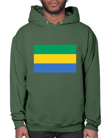 Gabon 754# - world flags- Hoodie