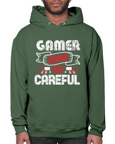 Gamer zone Be careful 18# - video games- Hoodie