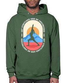 Get Stretched 225# - yoga- Hoodie