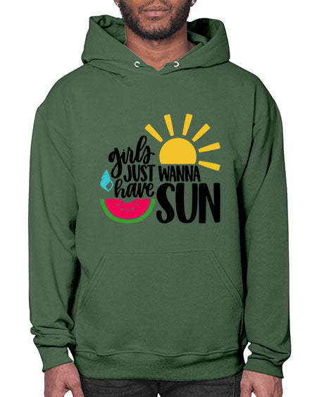 Girls Just Wanna Have Sun Style 44# - summer- Hoodie