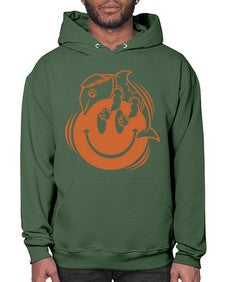 Give smile get hugs 131# - cartoon general- Hoodie