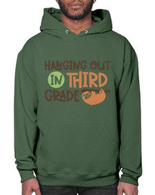 Hanging Out in Third 236# - third grade- Hoodie