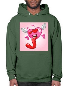 Heart 139# - cartoon general- Hoodie