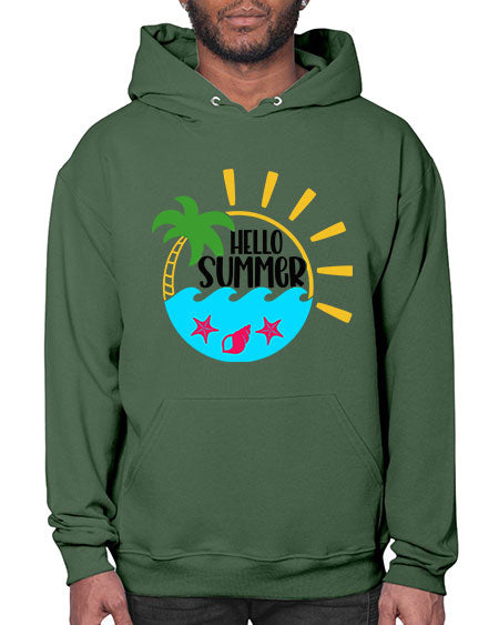 Hello Summer Style 40# - summer- Hoodie