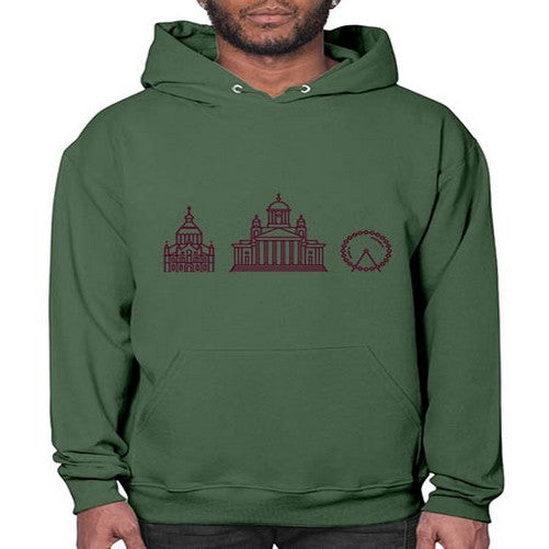 Helsinki 836# - cities- Hoodie