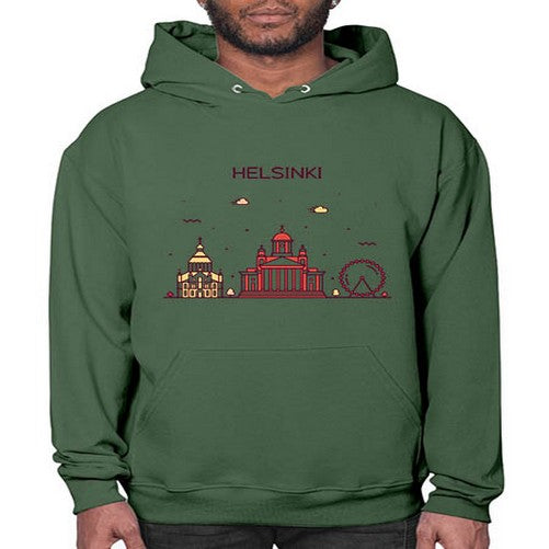 Helsinki 837# - cities- Hoodie
