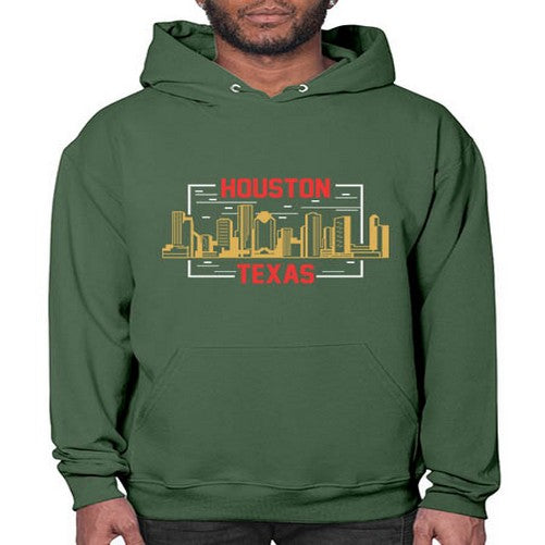 Houston 910# - cities- Hoodie