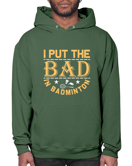 I 1056# - badminton- Hoodie