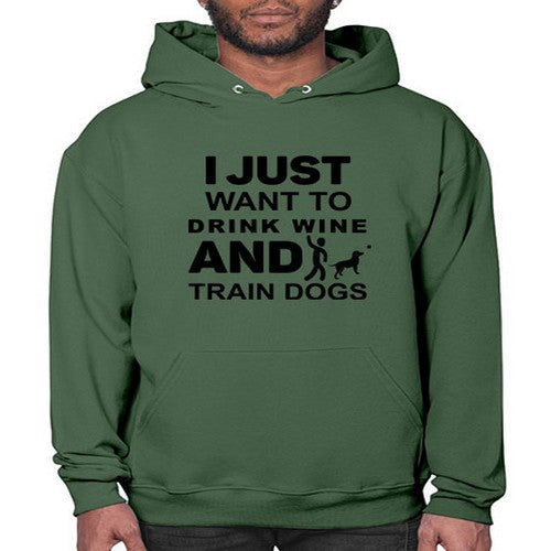 I Just Want to Drink Style 43# - dogs- Hoodie