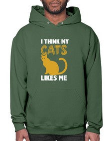 I Think My Cats - cats- Hoodie