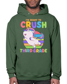 Im Ready to Crush third 392# - third grade- Hoodie