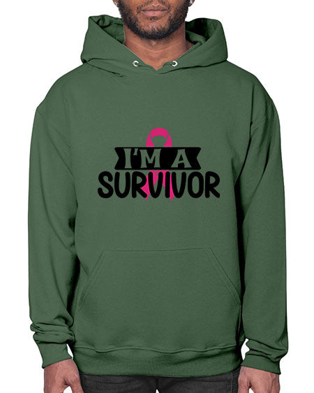 Im a Survivor 17# - breast cancer- Hoodie