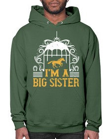 Im a big sister Style 38# - horse- Hoodie