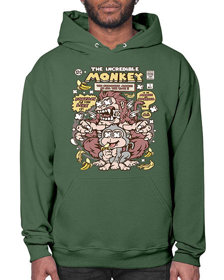 Incredible Monkey - monkey- Hoodie
