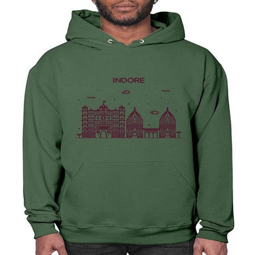 Indore 951# - cities- Hoodie