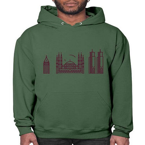 Istanbul 966# - cities- Hoodie